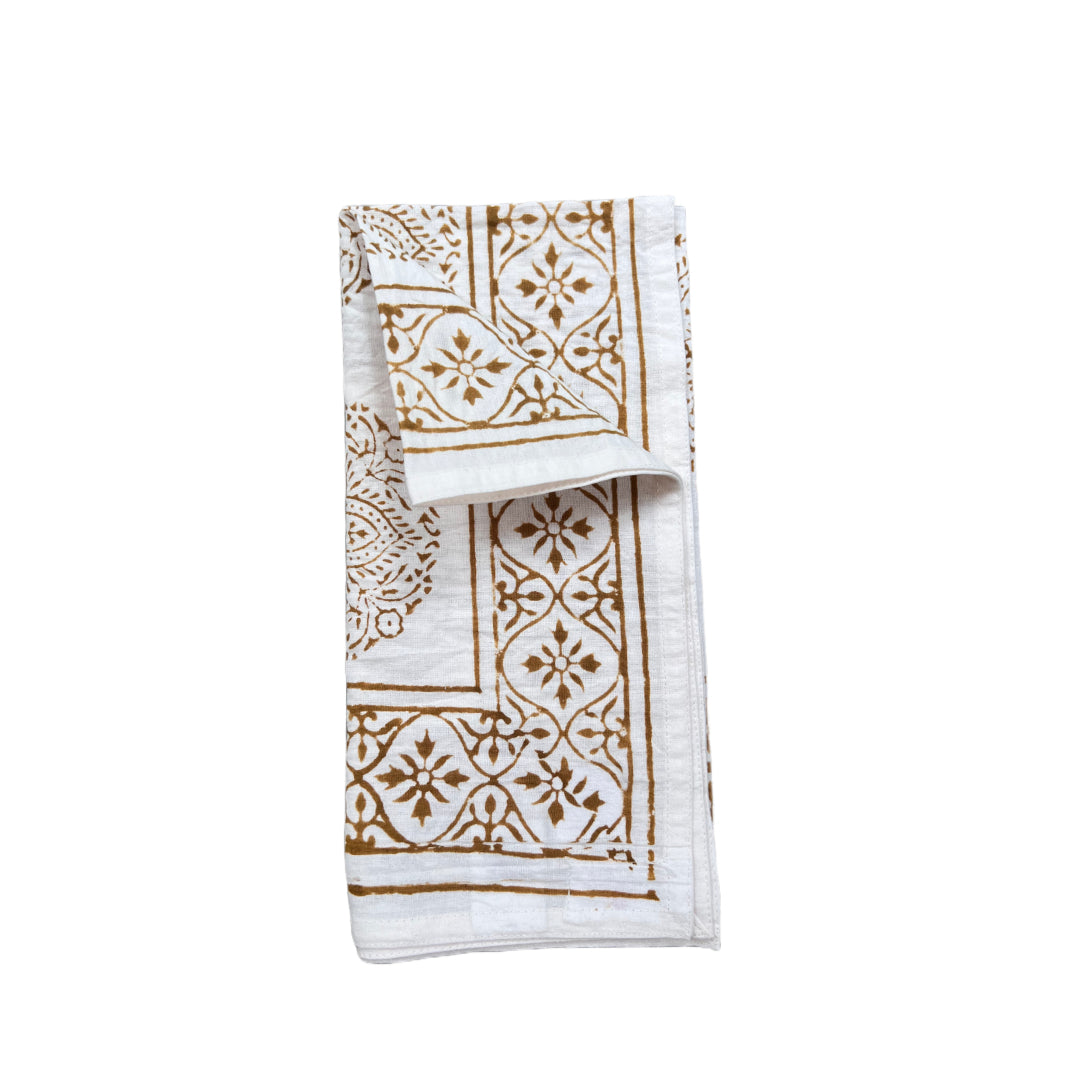 Gold Medallion Napkin