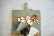 Sage and Wood Rectangle Charcuterie Board