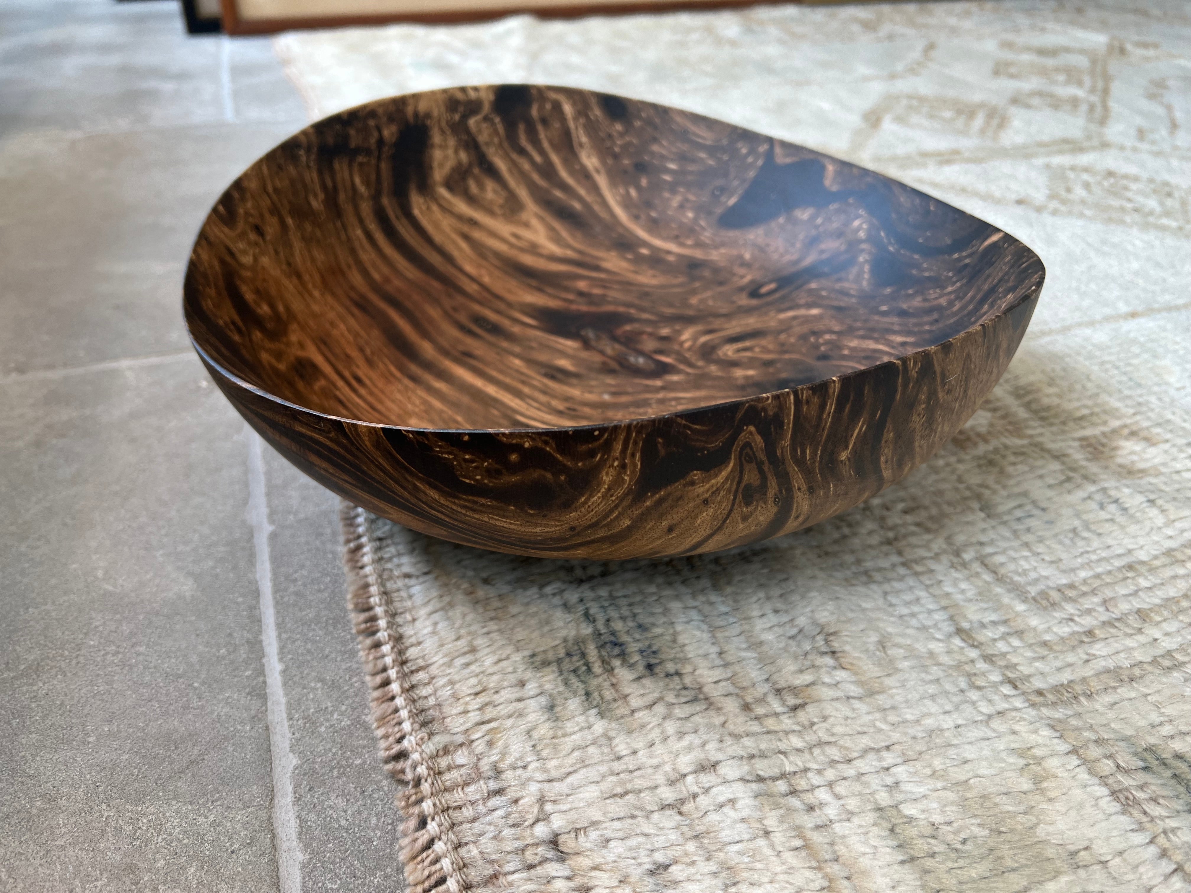 Mango Wood Decorative Bowl