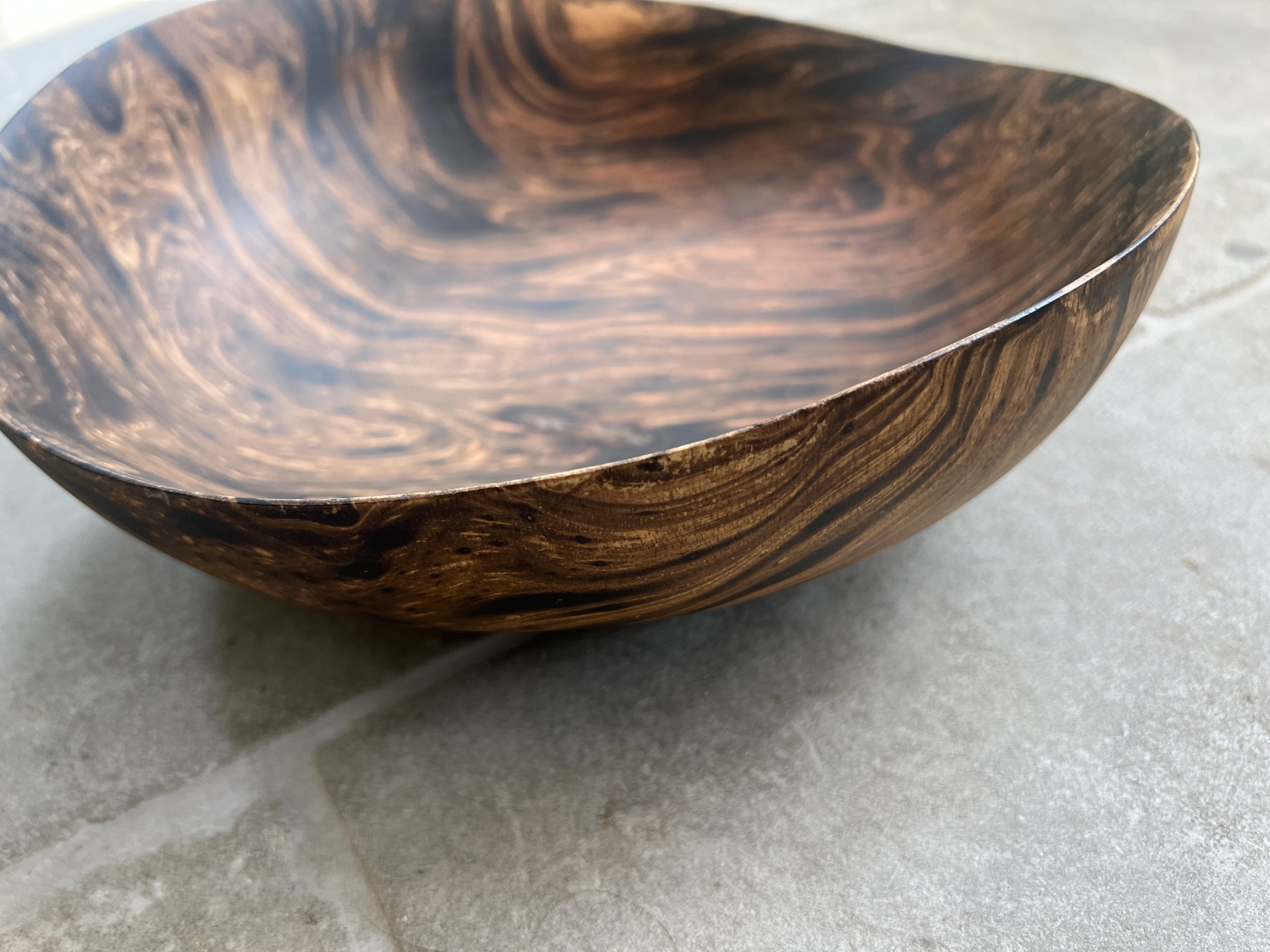 Mango Wood Decorative Bowl