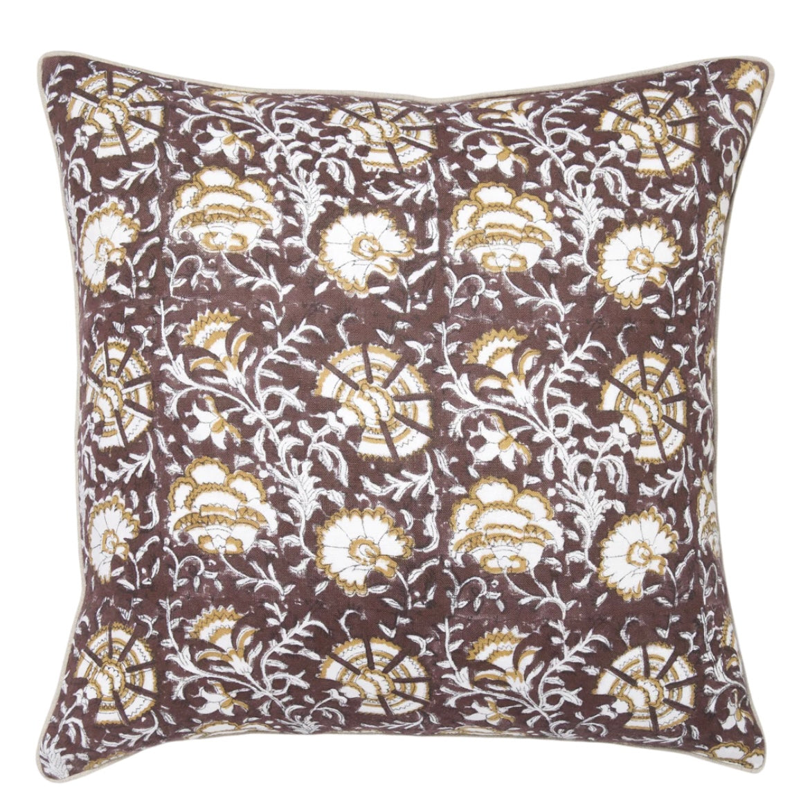 Nisa Coco Hand Block Pillow