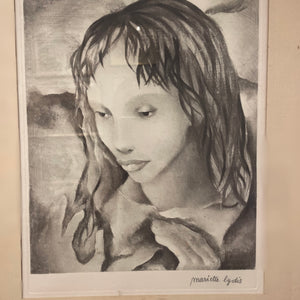Antique Portrait of a Unknown Woman