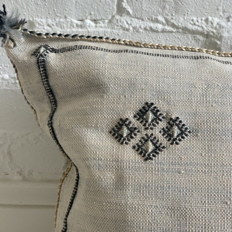One of Kind - Tribal Embroidered Pillow