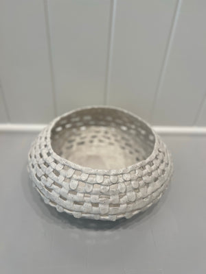 Low Basket Weave Bowl - Leanne Pizio
