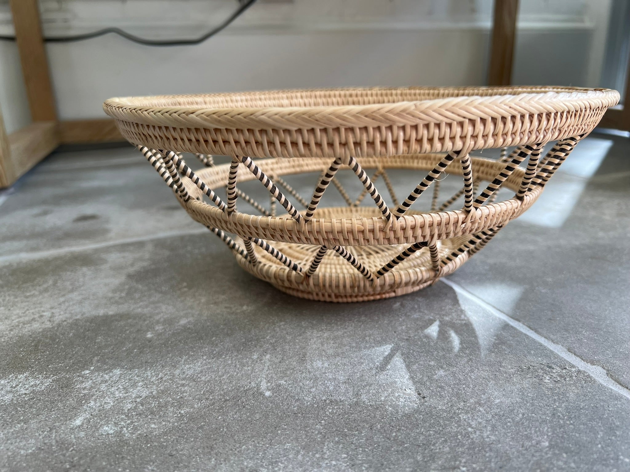 Open Weave Fruit Basket
