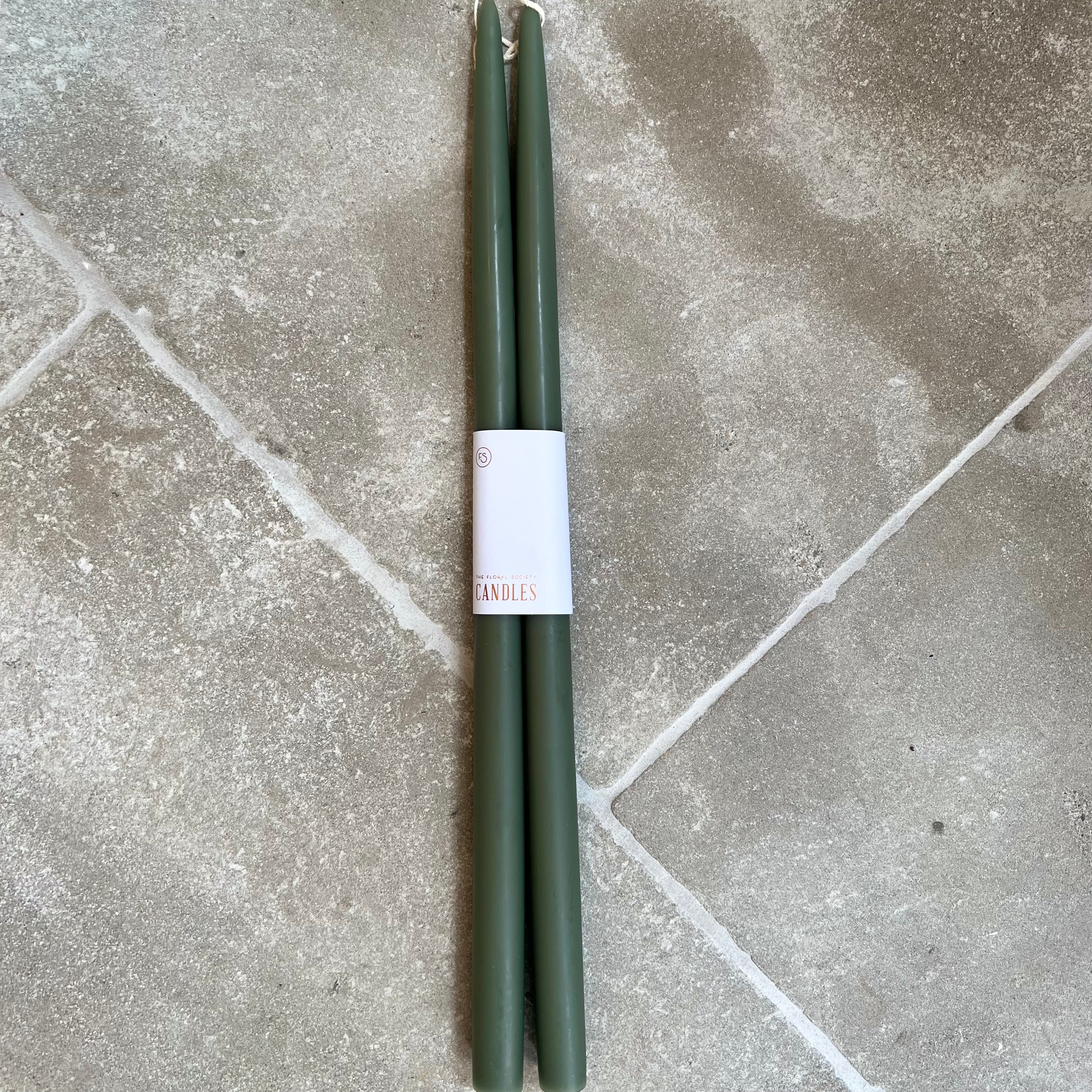 18" Pair of Taper Candles