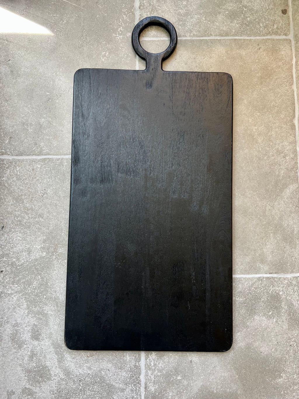 Oversized Black Mango Wood Cutting Board