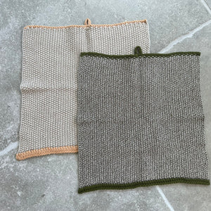 Knit Dish Cloth - Set of 2