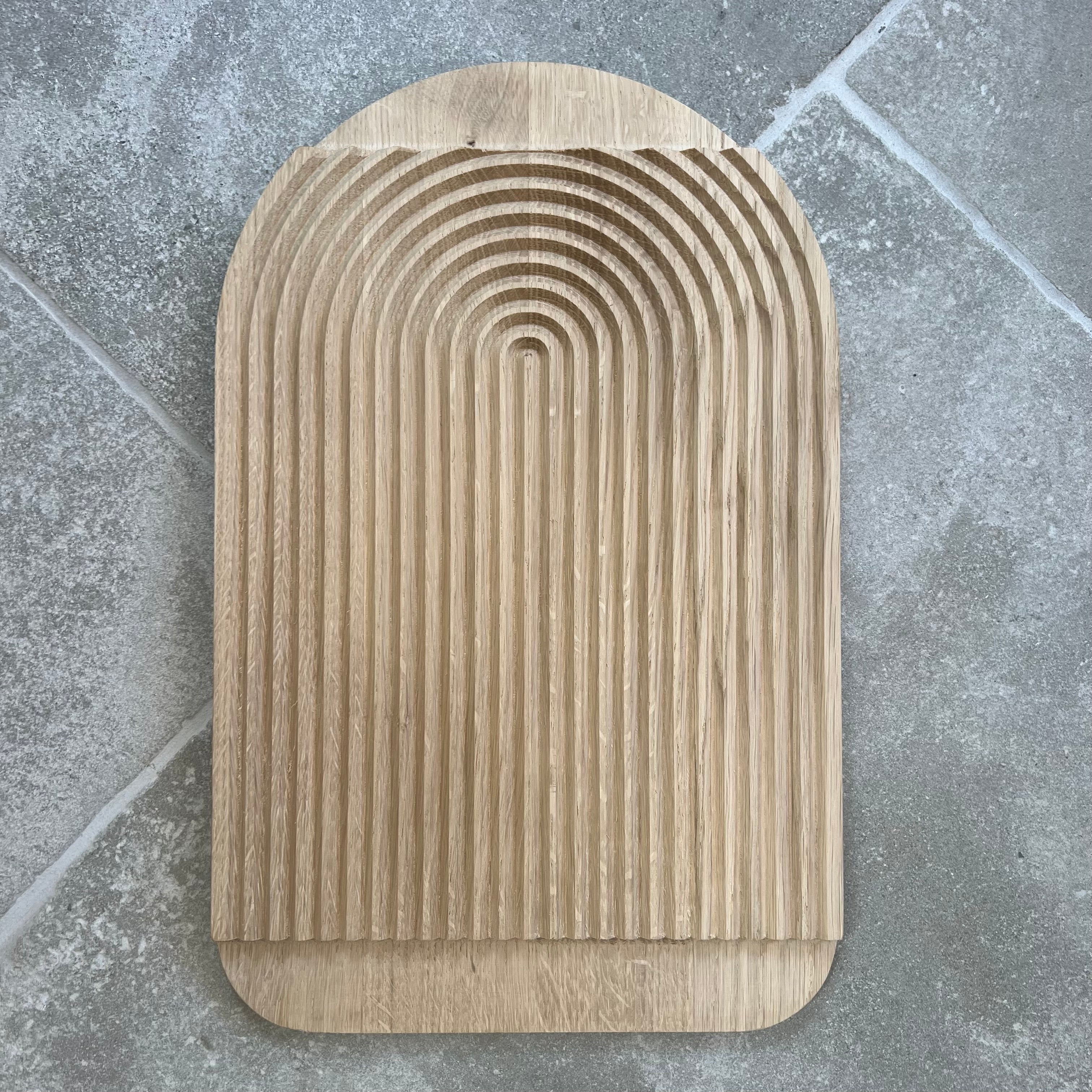 Reversible Oak Tray/Cutting Board