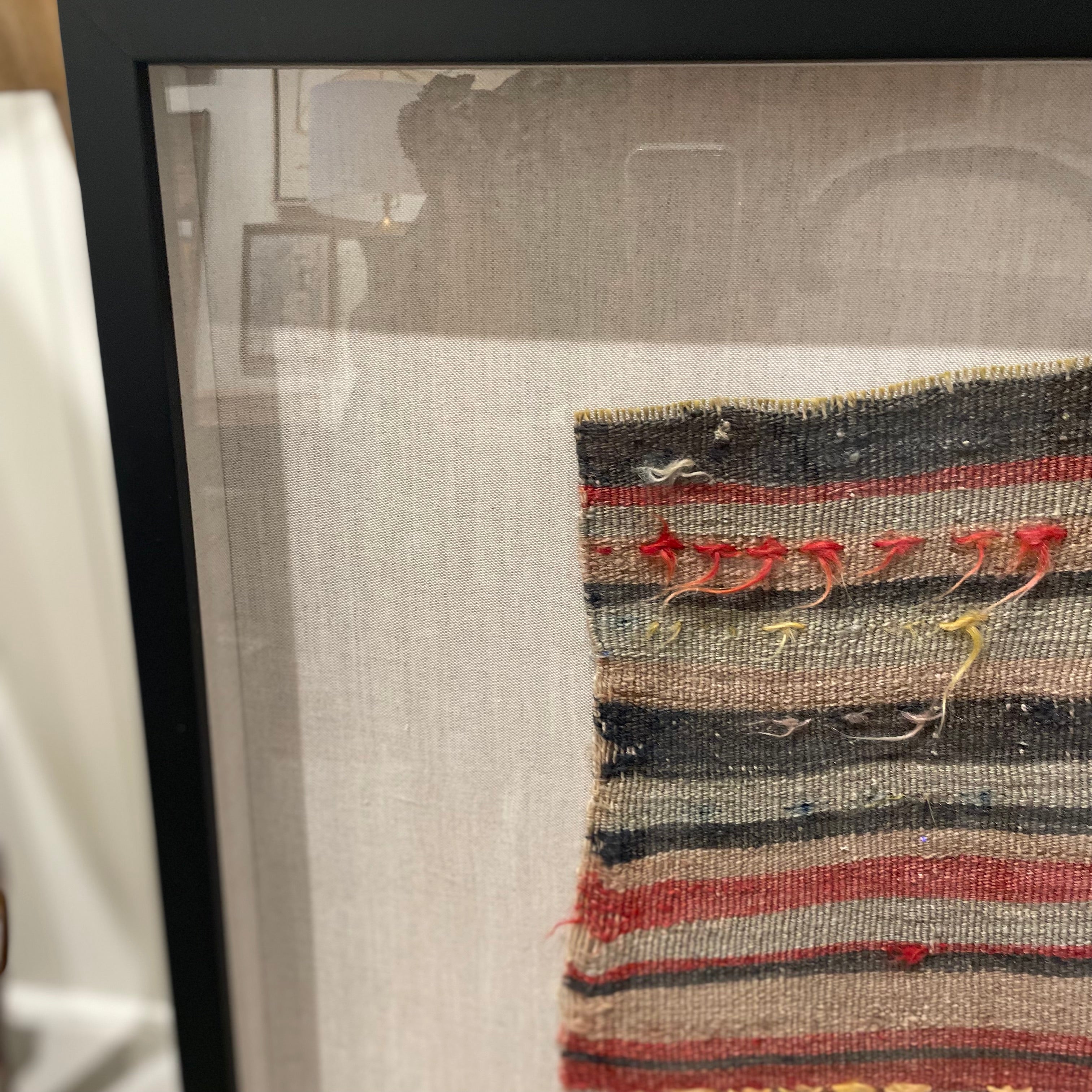Framed Antique Textile