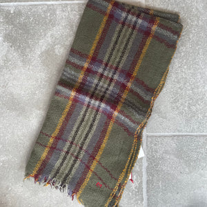 Wool Plaid French Scarves