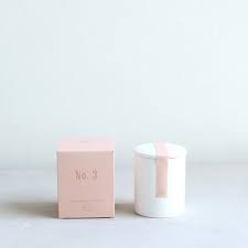 No. 3 Fragrant Candle, Ginger & Rose